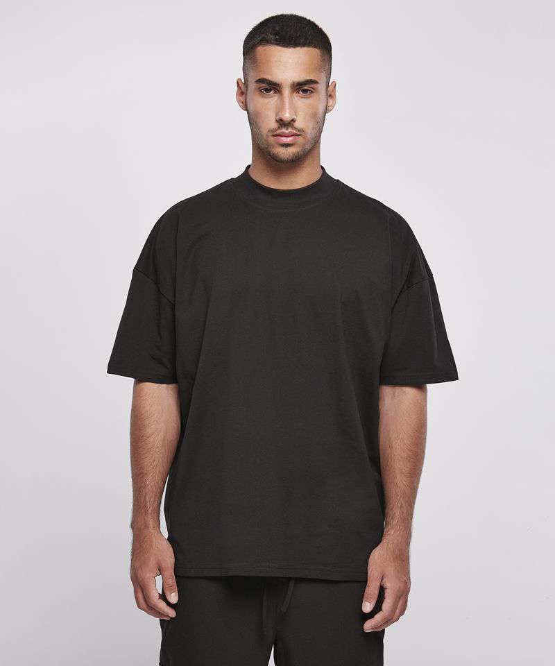 Oversized mock neck tee | BY230 | Teamware